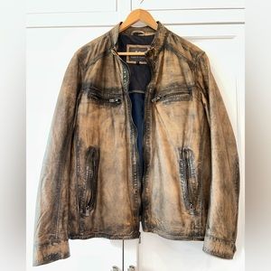 Hinton and Hinton Brown Leather Jacket
